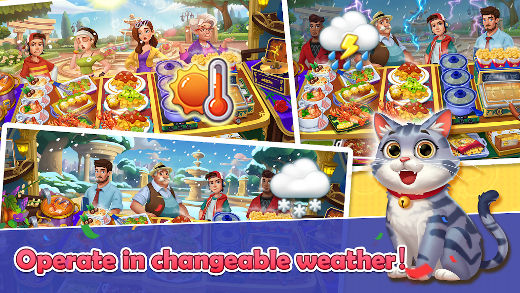 Rita’s Food Truck:Cooking Game Mod屏幕截圖4
