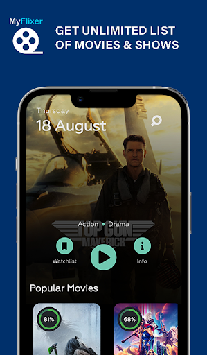 MyFlixer Movie & TV Shows zrzut ekranu 1