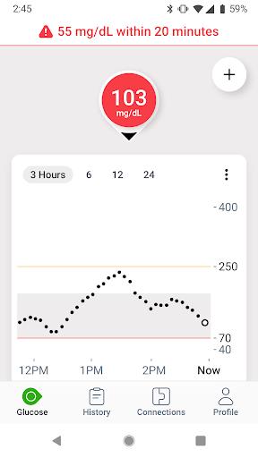 Dexcom G7 экрана 3