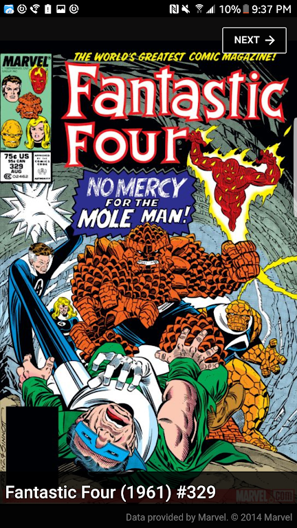 ภาพหน้าจอ Marvel’s Comic Covers 2