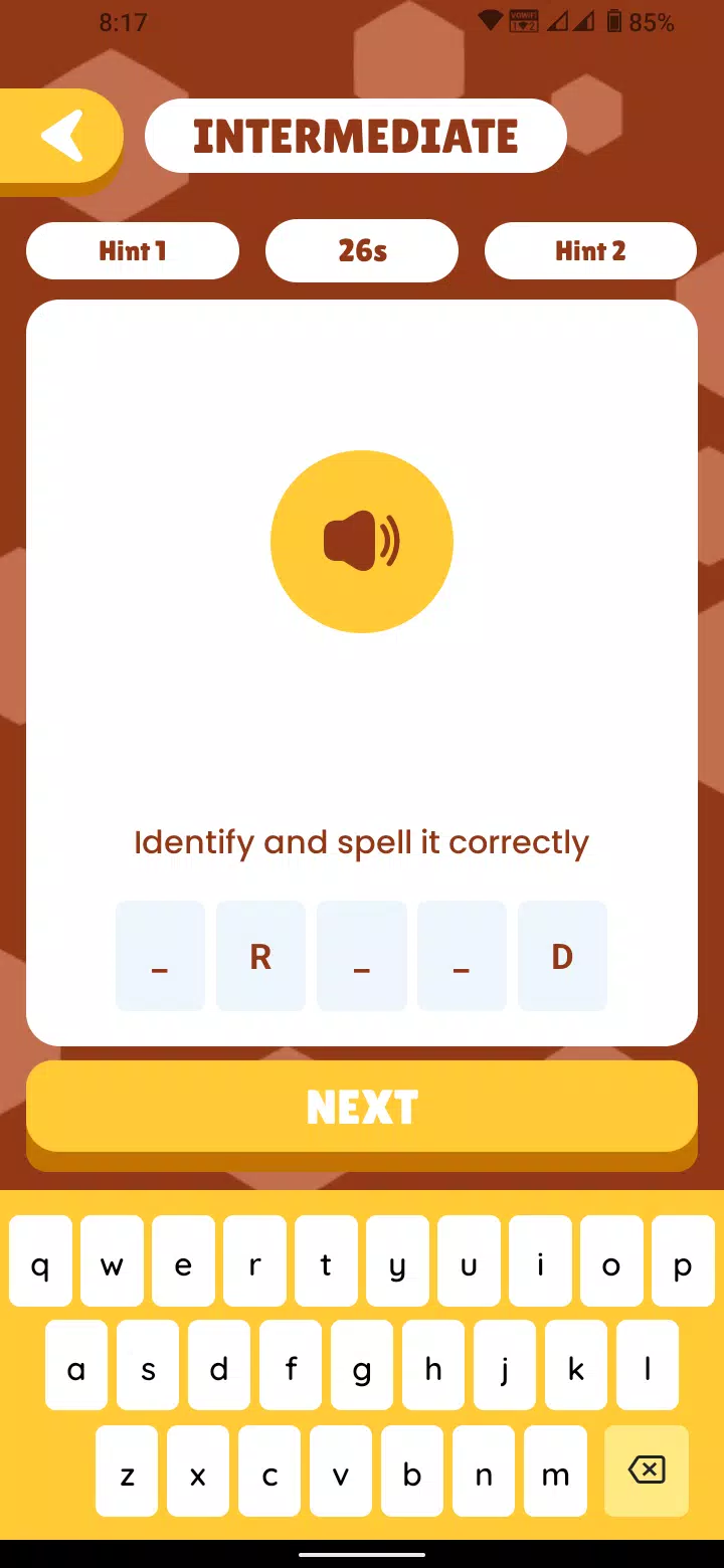 SpellBee Universe экрана 3