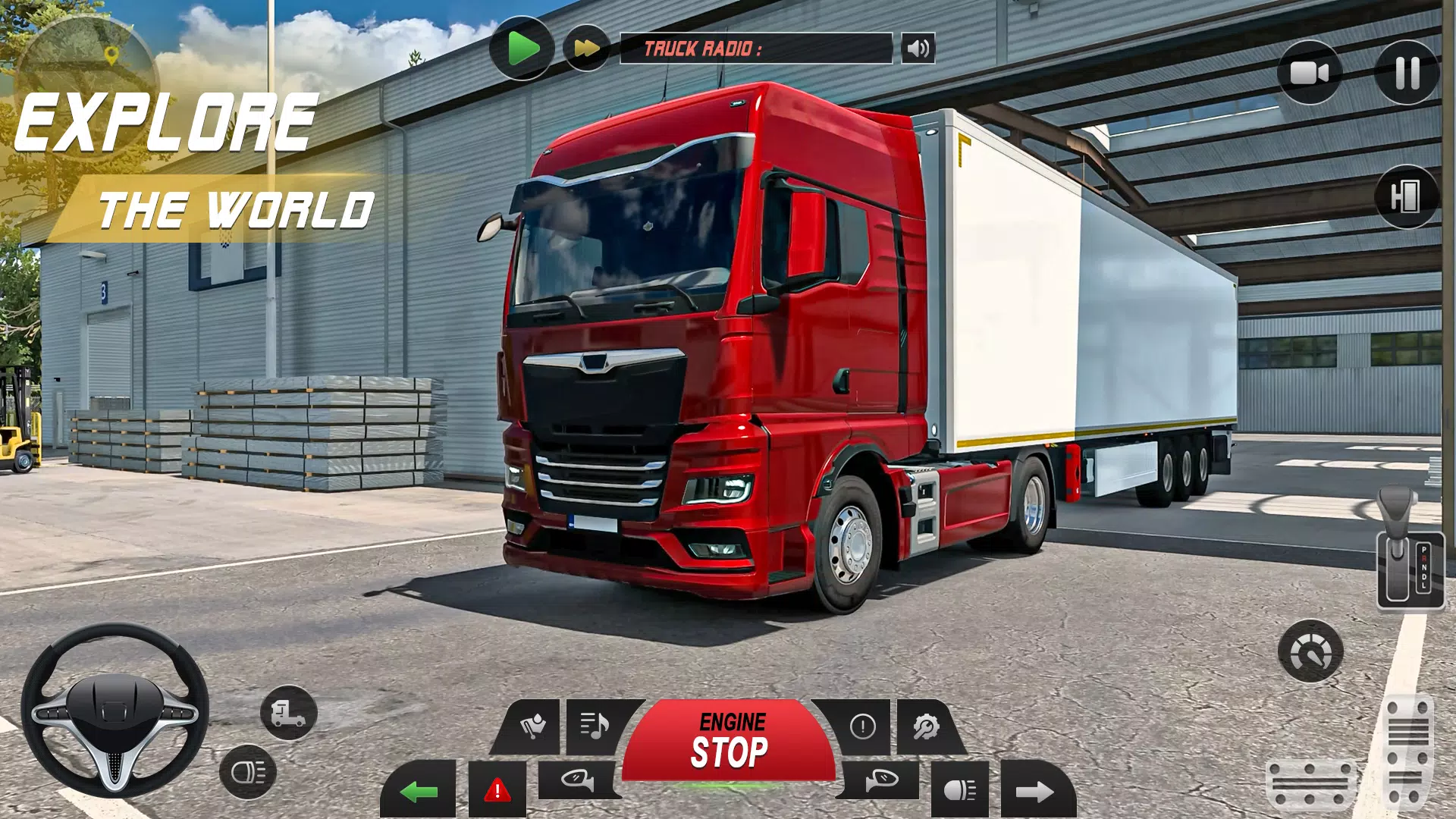 Screenshot Euro Truck Driving Game 3d 1