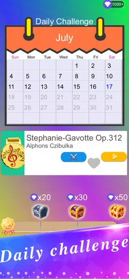 Rhythm Tiles 3:PvP Piano Games Capture d’écran4