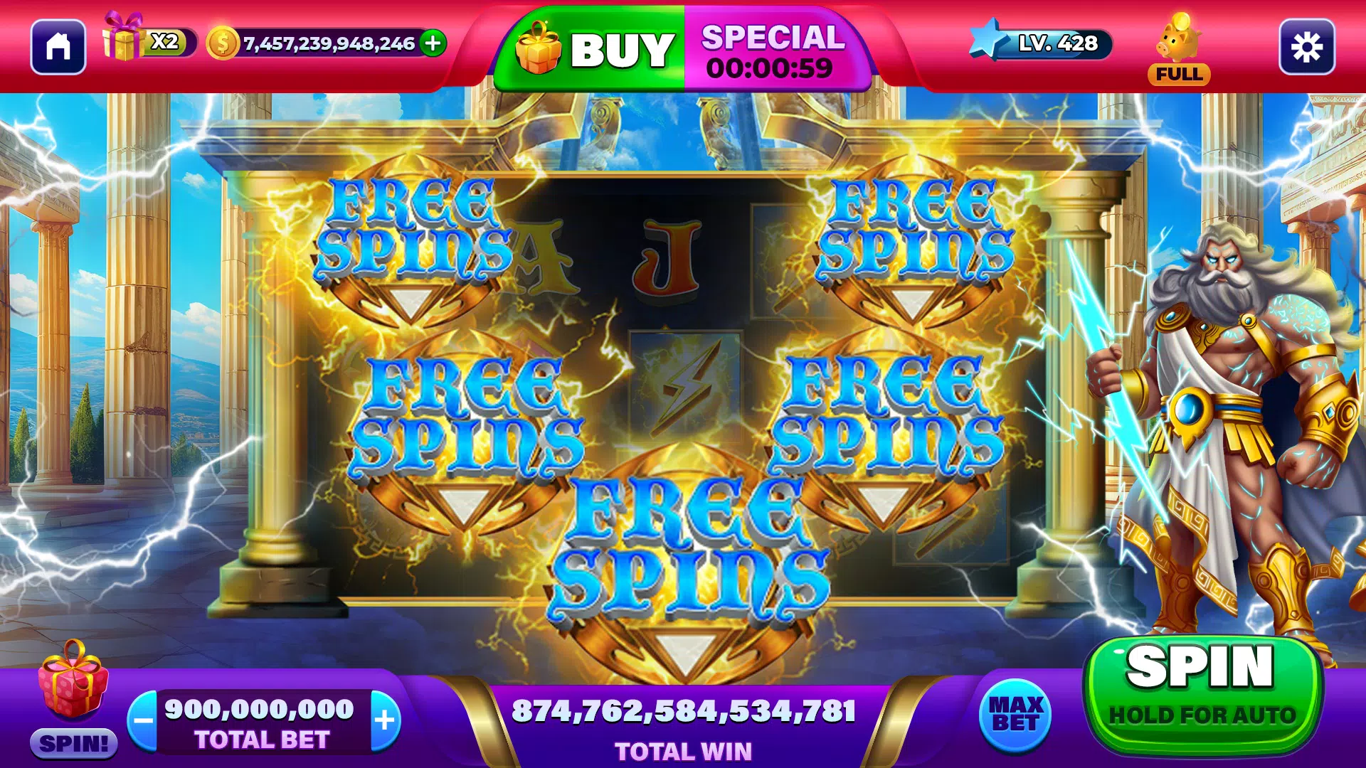 Clover Slots Epic Casino Games screenshot 2