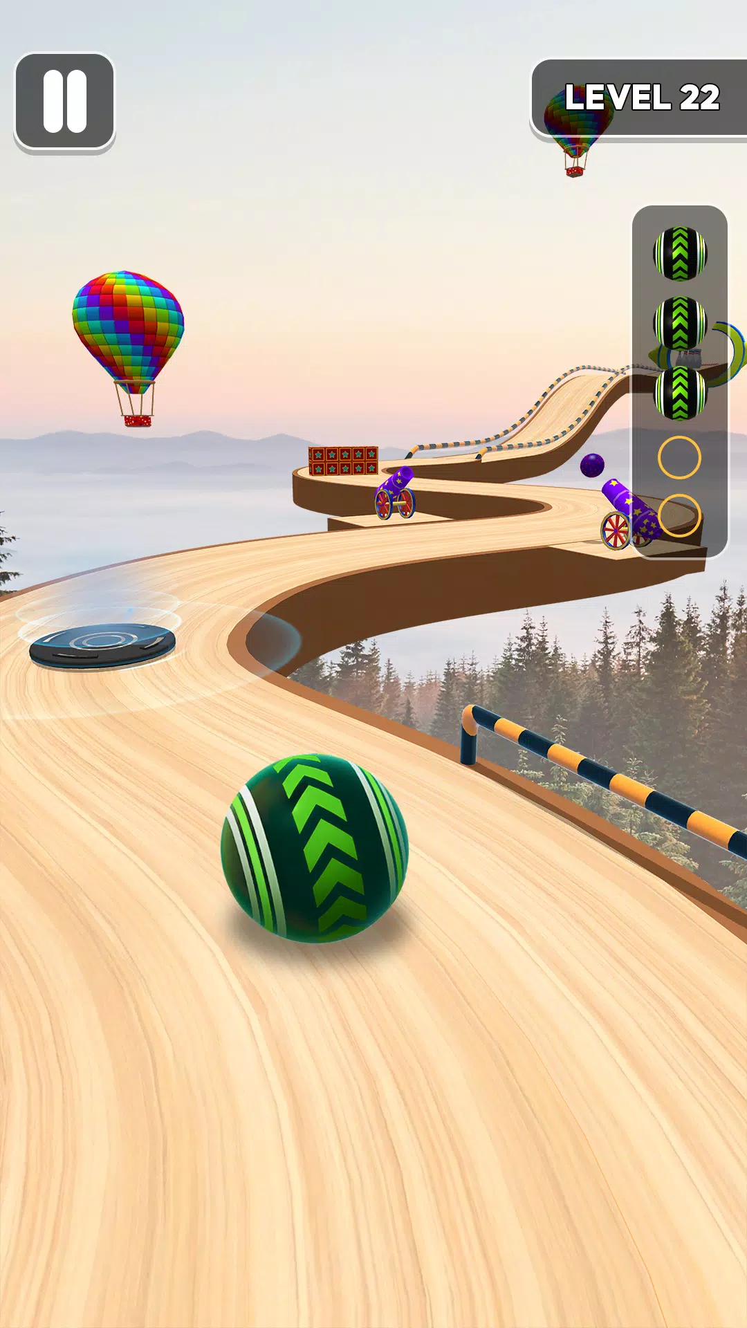 ภาพหน้าจอ Balls Game - Rolling 3D 2