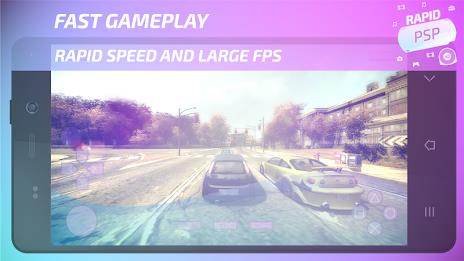 Rapid Emulator for PSP Games स्क्रीनशॉट 1