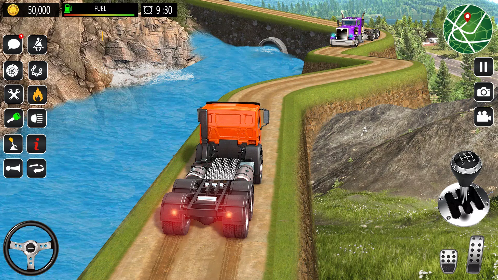 Mountain Truck Driving Games экрана 4