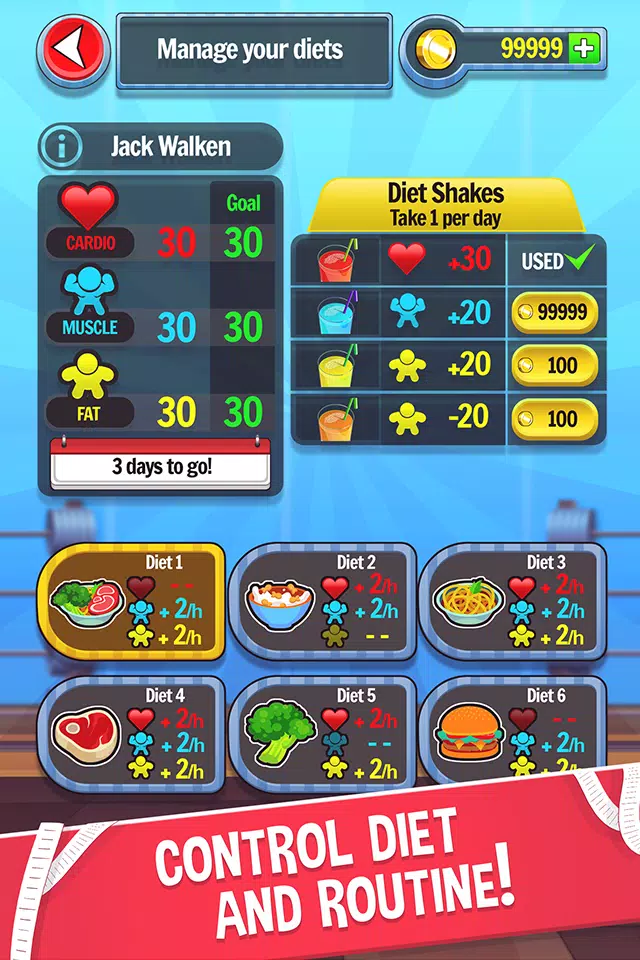 Fat No More: Sports Gym Game! Screenshot 3