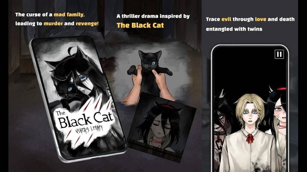 Visual Novel Unveils Edgar Allan Poe's 'Black Cat'