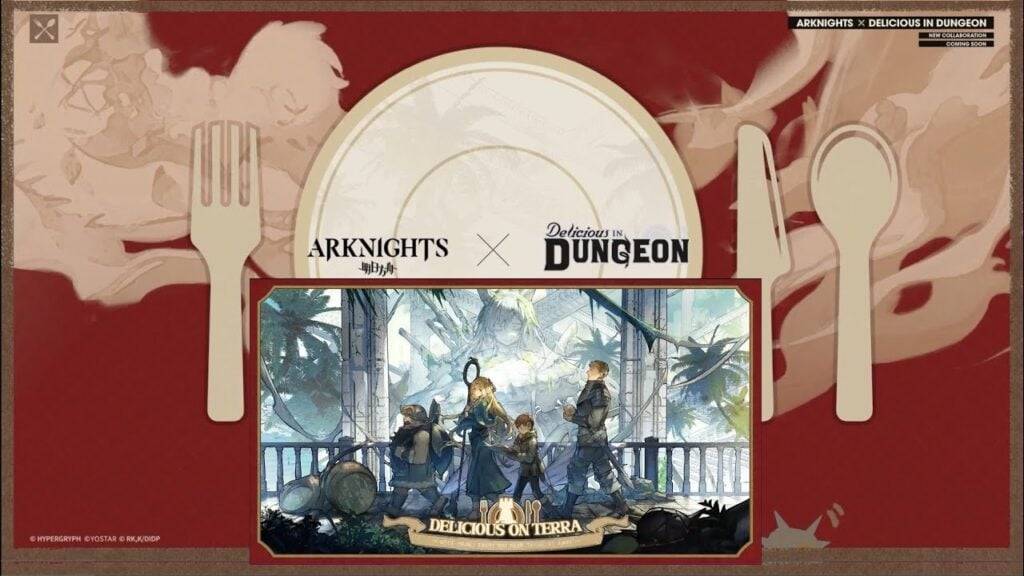 Arknights x Delicious in Dungeon Collab 'Delicious on Terra' is nu live