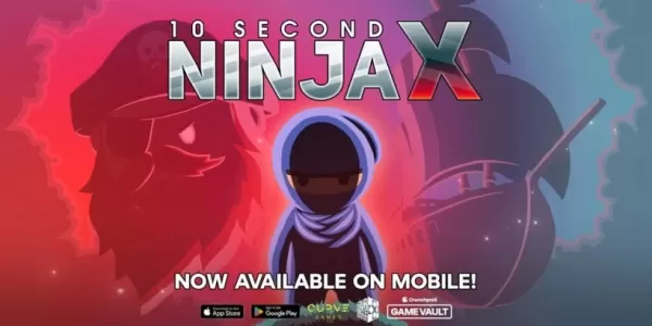 10 Second Ninja X Brings Speed and Stealth to Crunchyroll Game Vault