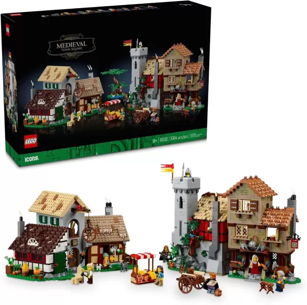 El Set de Plaza Medieval LEGO ha bajado a su precio más bajo en la historia de Amazon