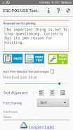 ภาพหน้าจอ ESC POS USB Print service 4