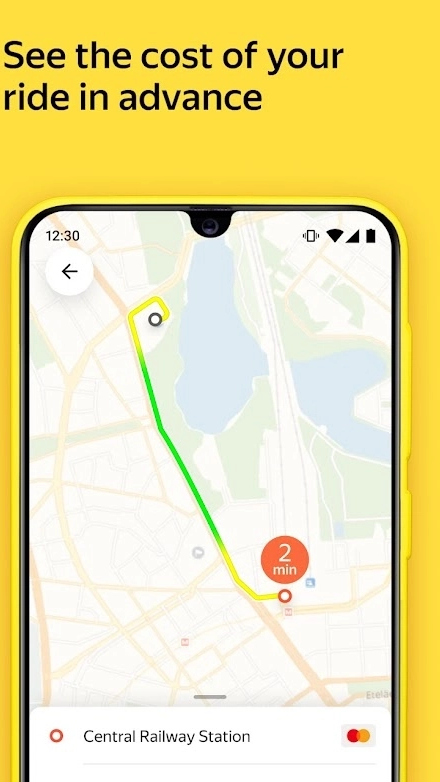 Yandex Go: taxi and delivery ảnh chụp màn hình 3