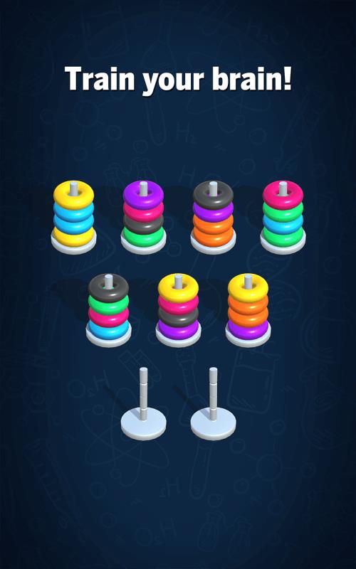 Hoop Sort Puzzle: Color Ring Screenshot 3