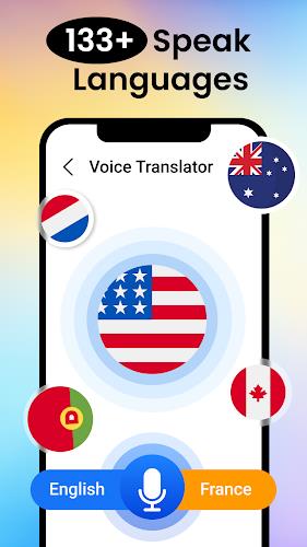 Voice translator all language स्क्रीनशॉट 1