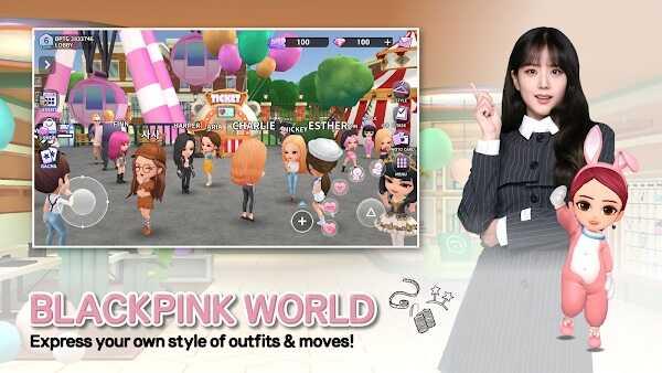 Blackpink The Game экрана 3