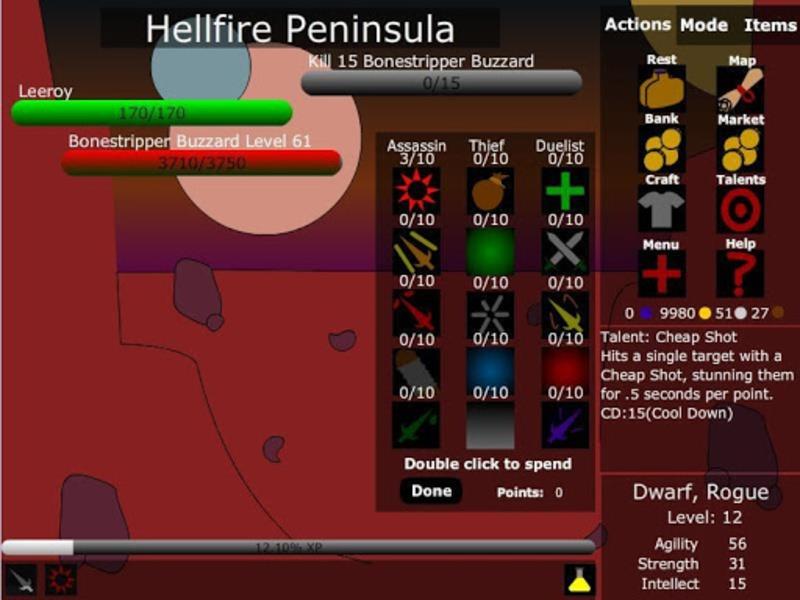 Screenshot GrindQuest 4