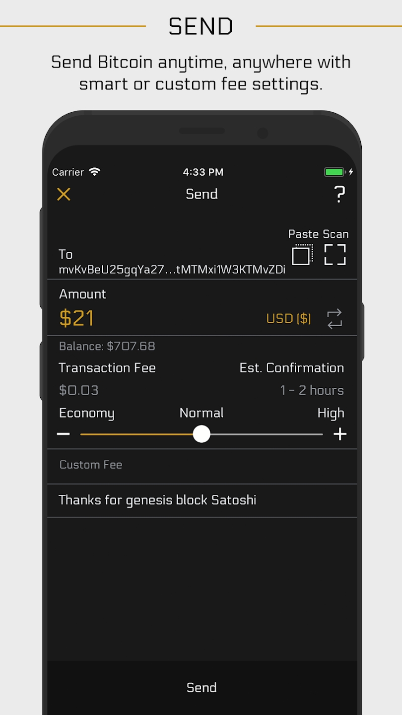 HODL Wallet Capture d’écran4