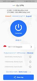 Go VPN - Google One-Key SignIn Captura de tela 2