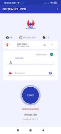 GB TUNNEL VPN - Fast & Secure screenshot 1