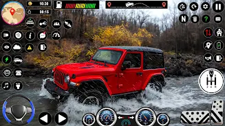 Offroad Car Driving Jeep Games ảnh chụp màn hình 2