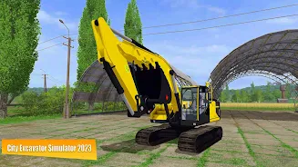 City Excavator Simulator 2023 स्क्रीनशॉट 2