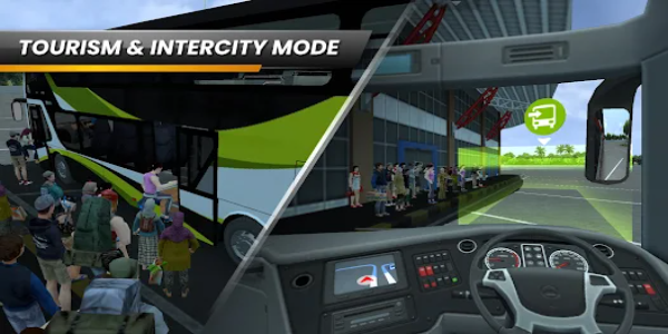 Bus Simulator Indonesia ကိုဖန်သားပြင်1