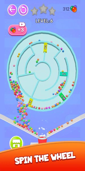 Maze Ball Mania Puzzle Game ekran görüntüsü 3