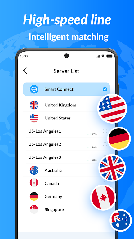 Screenshot SpeedyLink: Secure VPN Proxy 3