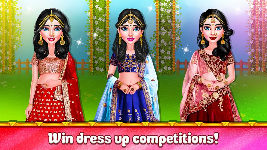 Indian Wedding Makeup Dressup 스크린 샷 2