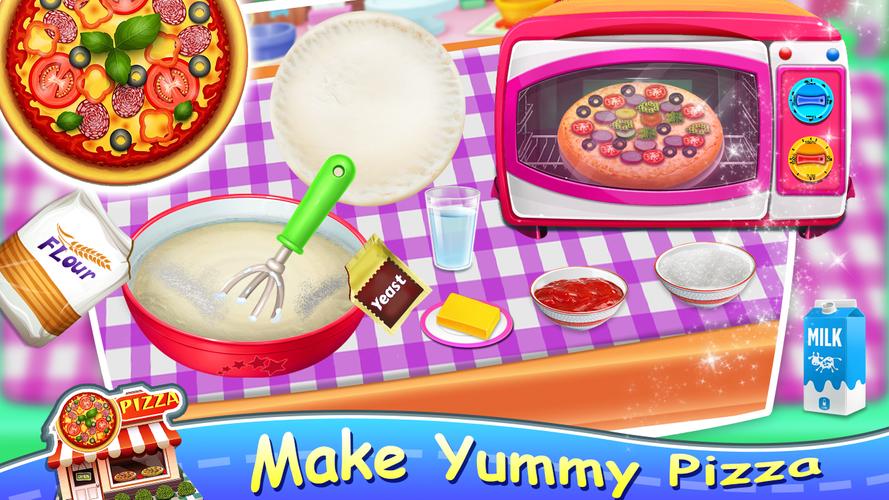 Pizza Burger - Cooking Games屏幕截圖1