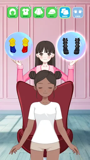 Left or right: Magic Dress up ကိုဖန်သားပြင်3