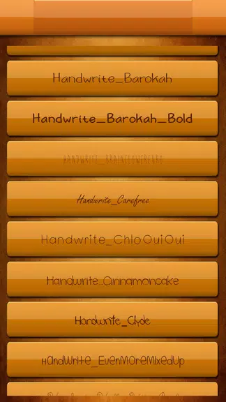 Handwrite Font Style Free экрана 2