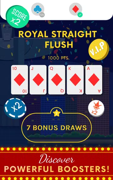 Shuffle Card Puzzle: Offline game ảnh chụp màn hình 2