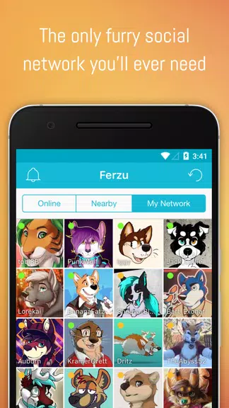 FERZU - Furries Social Network 스크린 샷 1