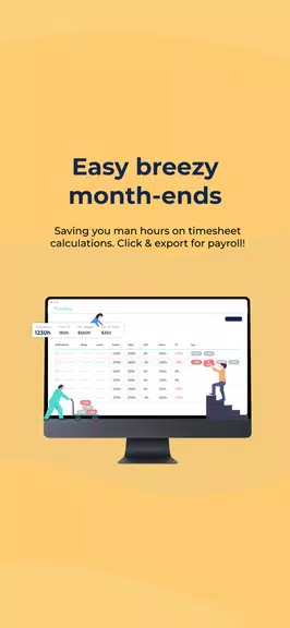 StaffAny Clock-In & Scheduling экрана 3