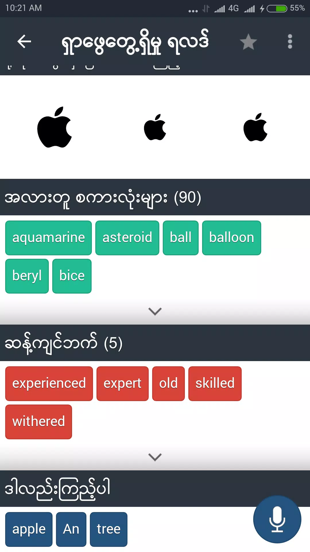 Shwebook Dictionary Pro captura de pantalla 4