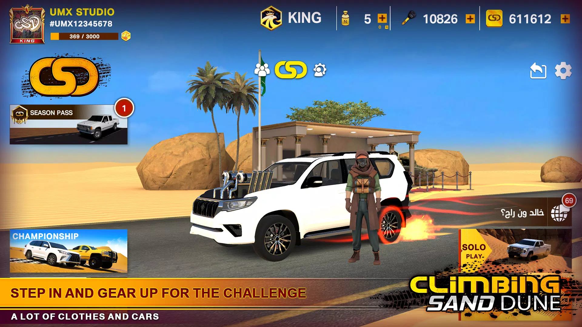 Climbing Sand Dune OFFROAD Screenshot 2