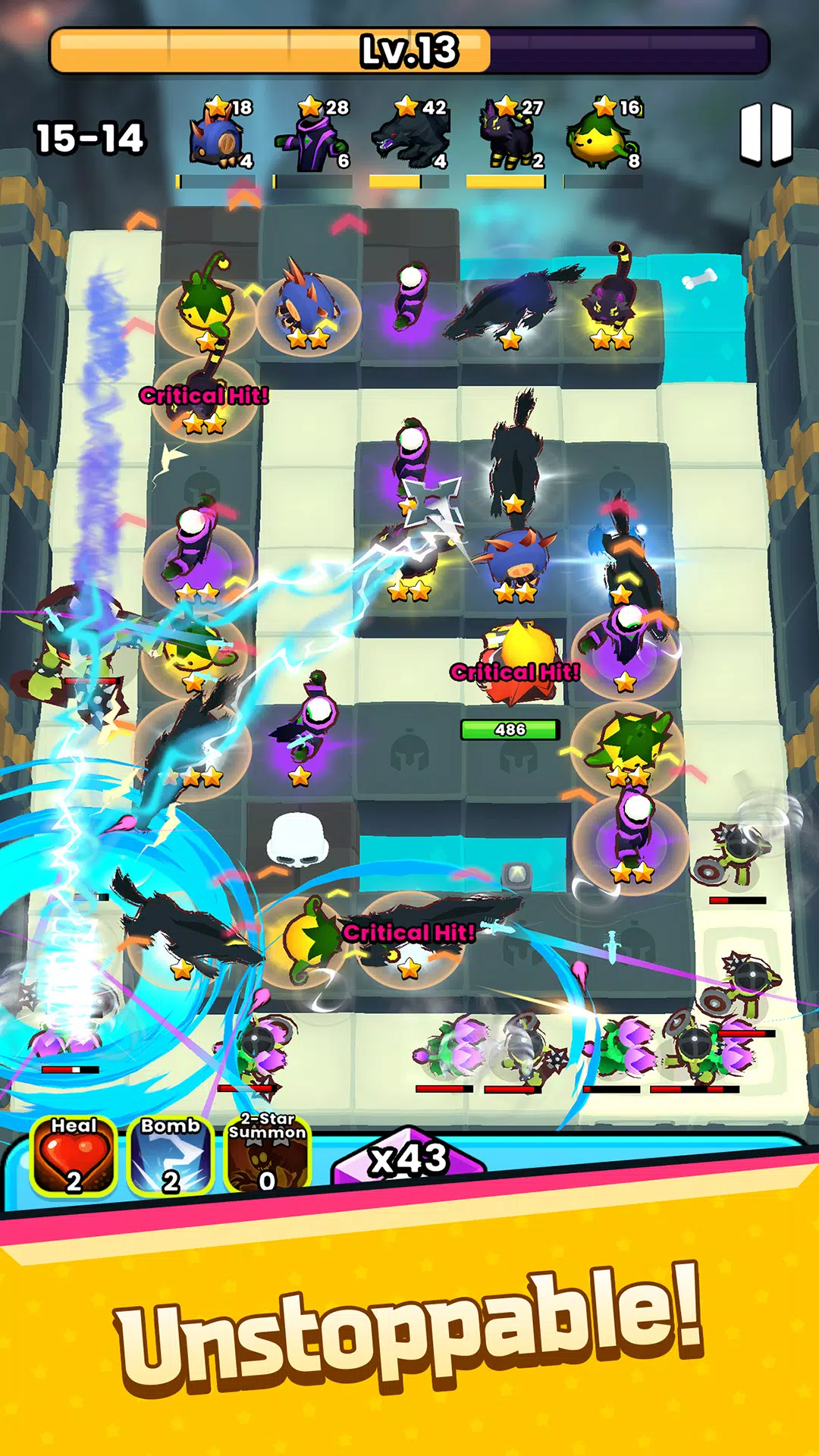 Monstars Evolution Defense TD zrzut ekranu 4