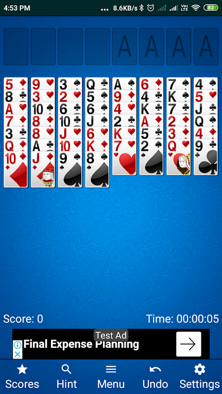 solitaire King- Playing Card Game屏幕截圖4