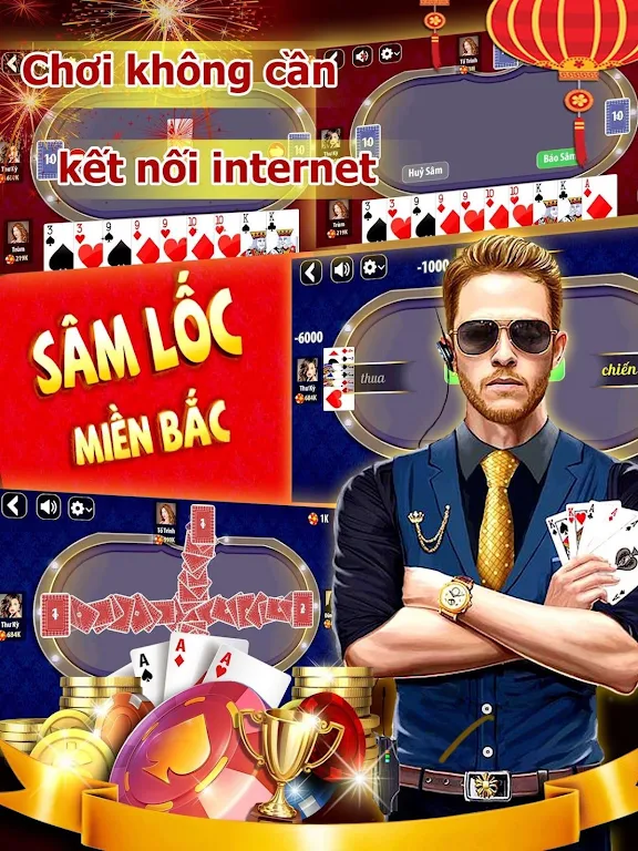 Bài sâm lốc offline - sam loc offline - xâm lốc屏幕截圖1