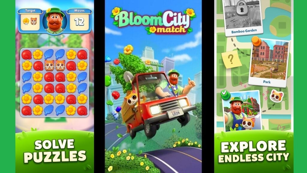 Namumulaklak ang Bloom City Match ng Rovio sa Android