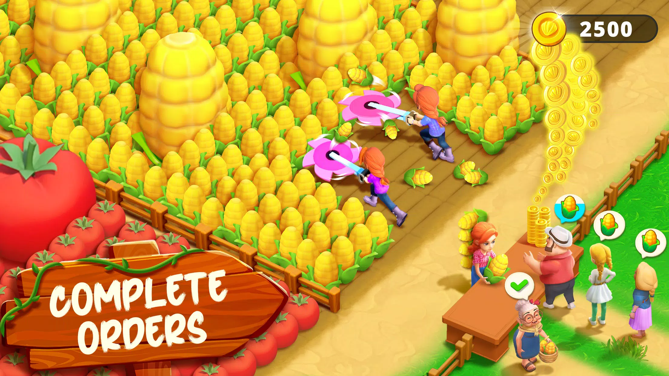 ภาพหน้าจอ Family Farm Adventure 4