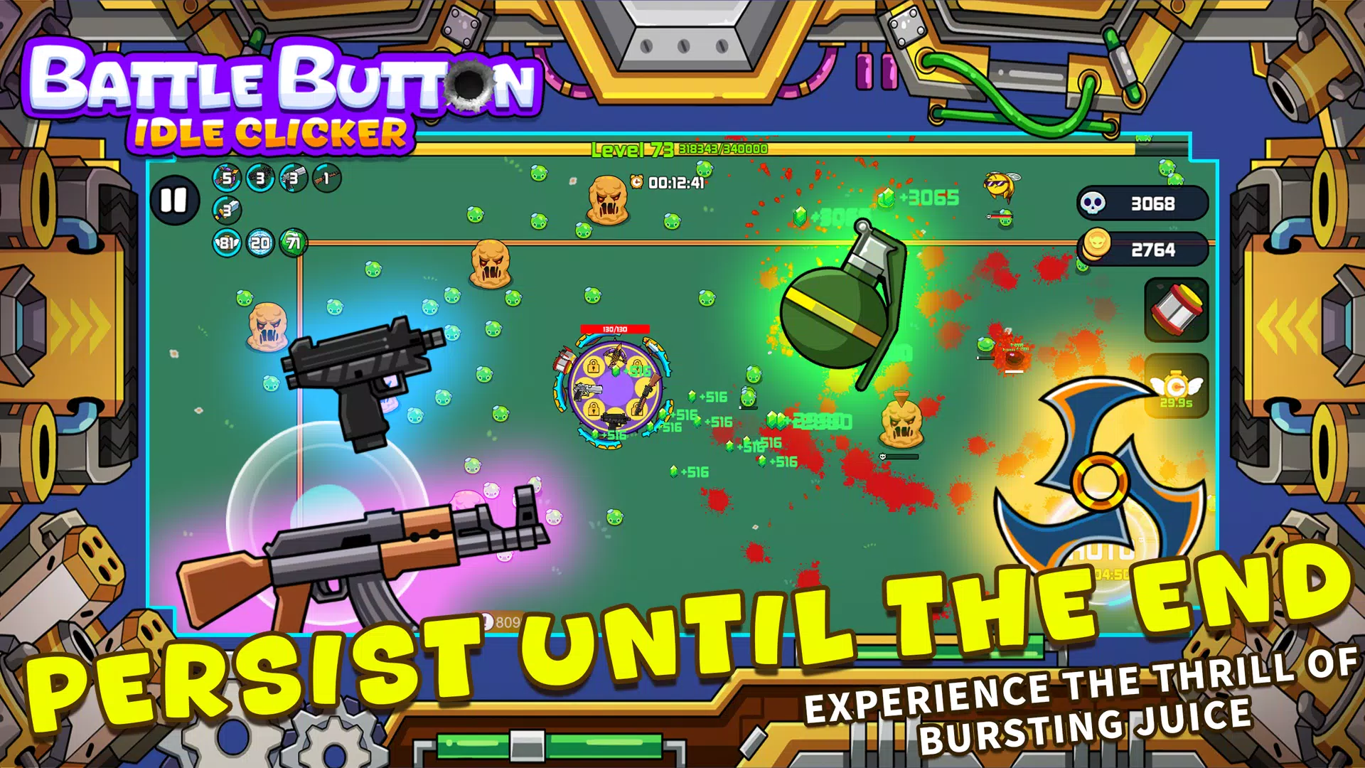 Battle Button - idle clicker屏幕截圖3