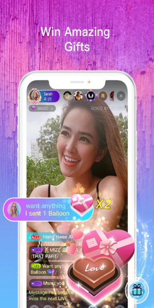 GOGO LIVE Streaming Video Chat Mod screenshot 1