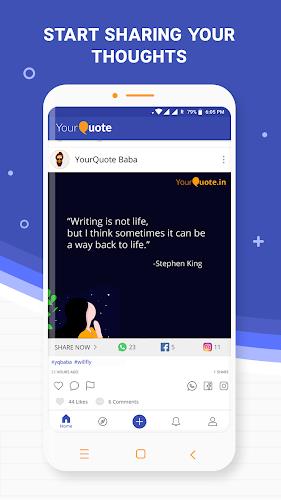 YourQuote — Writing App ảnh chụp màn hình 3