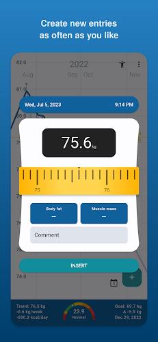 Libra Weight Manager Screenshot 2