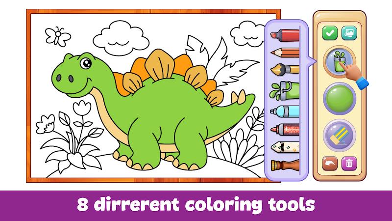 Kids Coloring Game Color Learn captura de pantalla 4