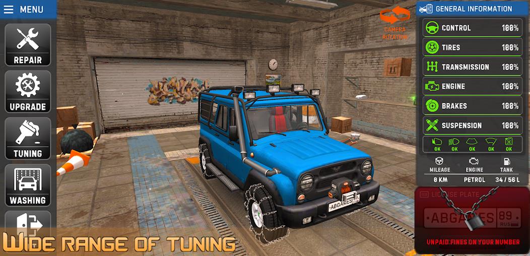 Russian Car Driver UAZ HUNTER Mod screenshot 3